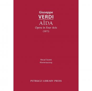Aida, Opera in Four Acts: Vocal score