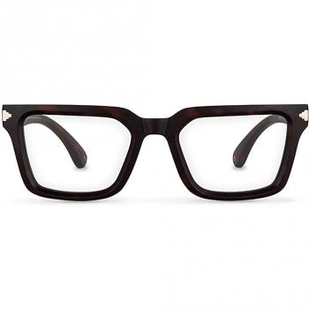 Karun Ice KAUF0373 Men's Eyeglasses Tortoiseshell Size 51 - Blue Light Block Available