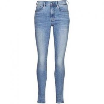 G-Star Raw Women's 3301 High Waist Skinny Jeans - Light Indigo Aged, Casual Denim