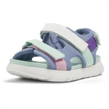 Sandalias Camper Oruga K800532 para niños, cierre adherente, materiales reciclados, multicolor 009 TWS, talla 35 EU