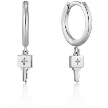 Pendientes Mujer Ania Haie E032-04H Plata de ley 1 cm