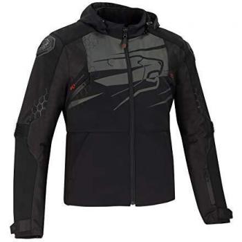 BERING Chaqueta moto BALKO Negro, Negro, S