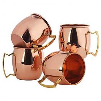 Zap Impex ® fabricados a mano de cobre puro nivel moscow mule vasos tipo del 4