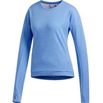 adidas Runr Cru W Sudadera, Mujer, azurea/HTHR, XS