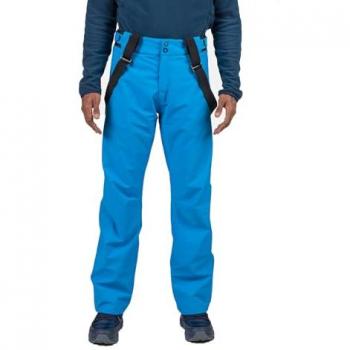 Pantalones de esquí Rossignol para hombre, transpirables, aislantes, impermeables, color azul marino y negro, talla L