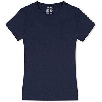 Musto Camiseta MF para Mujer - True Navy - Ligero y Transpirable