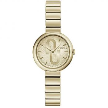 Furla Cosy Women's 32mm Golden Stainless Steel Quartz Analog Watch