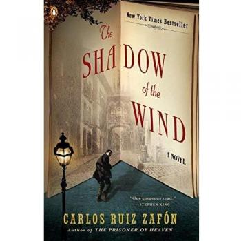 The Shadow of the Wind (Paperback) - A novel by Carlos Ruiz Zafón, part of the Cemetery of Forgotten Books series, featuring a blend of mystery, historical fiction, and romance set in post-war Barcelona. It includes themes of love for