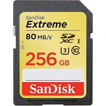 SanDisk SDSDXN-256G-G46 Tarjeta de memoria SD de 256 GB amarillo
