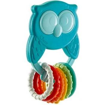 Chicco - Sonajero Búho Ecológico Divertido