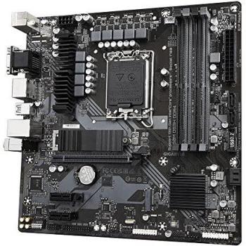 Gigabyte B760M DS3H DDR4 Micro ATX Motherboard, LGA1700 Socket, Support for 12th/13th Gen Intel Processors, 1x PCIe 4.0 x16 Slot, 2