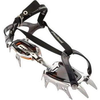 Black Diamond Serac Strap Crampons Grey/Black EU 36-46 Unisex