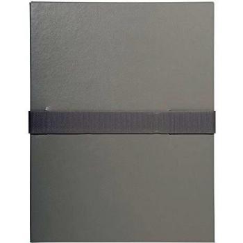 Carpeta Extensible Exacompta con Cierre de Velcro Balacron Gris 24 x 32 cm