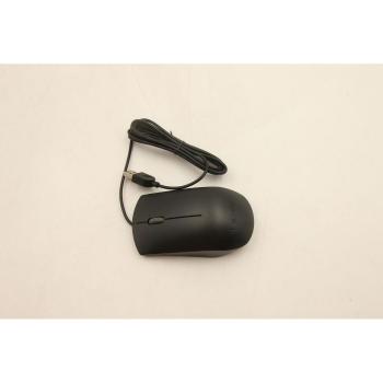 Ratón USB Ergonómico Lenovo Negro 1600 DPI para Impresoras y PC