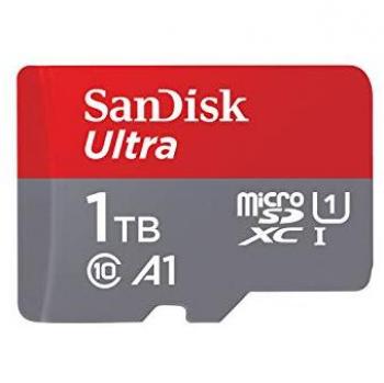 SanDisk Ultra 1TB microSDXC Card (A1, UHS-I, Class 10, 150MB/s)