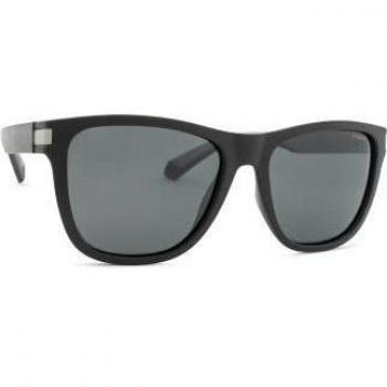 Polaroid PLD 2138/S Unisex Square Sunglasses - Black, Anti-Glare, Prescription Option Available