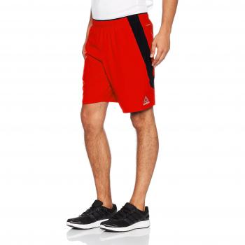 Reebok BK3032 Pantalón Corto, Hombre, Rojo