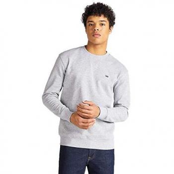 Sudadera Lee Plain Crew Gris Hombre Adulto XXL