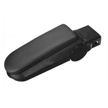 Caja - SODIAL(R)Nuevo Cuero Negro consola central Caja de apoyabrazos