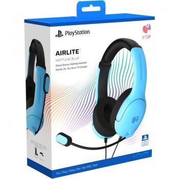 Auriculares PDP Airlite Wired Neptune Blue
