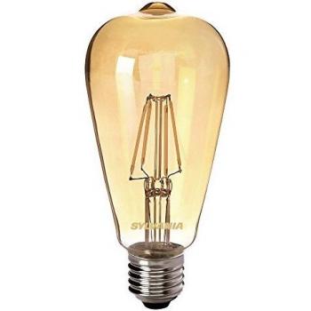 Sylvania 27177 - TOLEDO RT ST64 GOLD 4W 400LM E27
