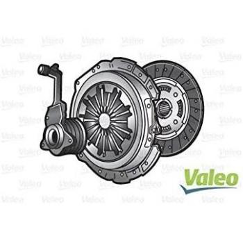 Juego de embrague completo VALEO 834196 - Kit de embrague con disco, plato y cojinete, diseñado para garantizar un rendimiento óptimo en vehículos, fabricado con materiales de alta calidad para una mayor durabilidad y eficiencia en