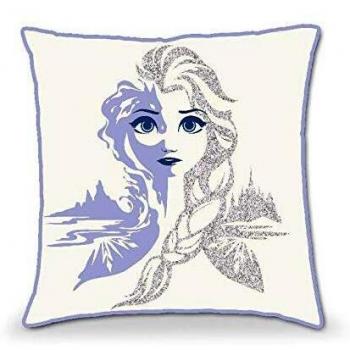 kids logic Frozen 2 + Glitter Referencia KD Cojines Textiles del hogar Unisex Adulto, Multicolor