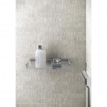 Bath+ by Cosmic B-Container Jabonera de Ducha, Cromo, 30 x 12.5 x 4.5 cm