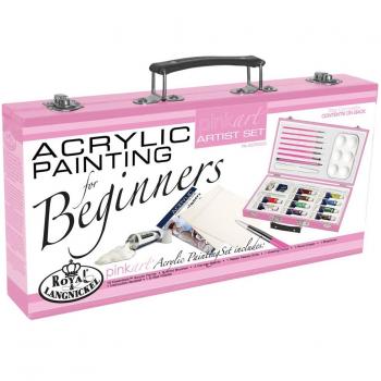 Royal & Langnickel - Maletín de pintura acrílica para principiantes