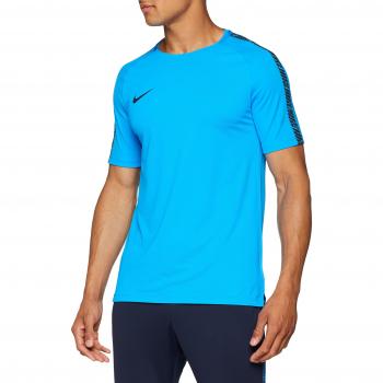 Nike Hombres de Respirar escuadrón de Manga Corta, Hombre, 859850-469, Blue Hero/Obsidian/Obsidian, X-Large