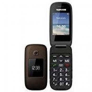 Teléfono Móvil Telefunken TM 260 Cosi con Pantallas de 6.6cm y 4.5cm, Teclas Grandes, FM, BT, Ranura MicroSD y Batería de 800MAH