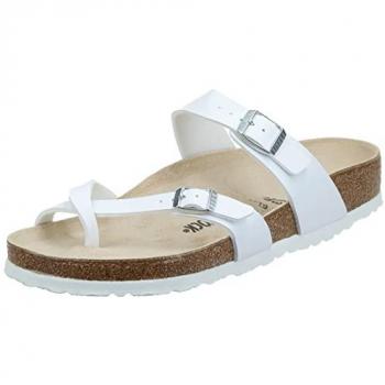 Birkenstock Mayari Women's White Flip Flops Sandals (UK 10.5 / EU 45)