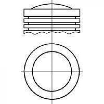 Nüral 87-529907-00 pistón