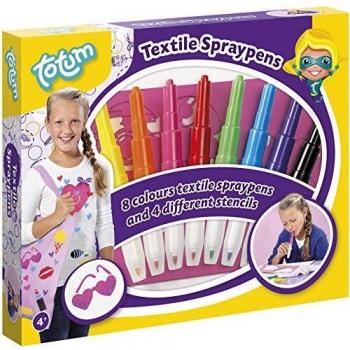Totum Kit de Decorativo de rotuladores de soplar para Tela, BJ22010