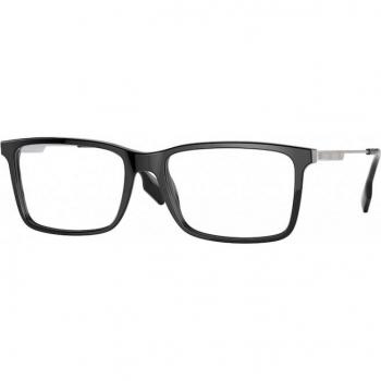 Burberry BE2339 3001 Black Square Men's Eyeglasses