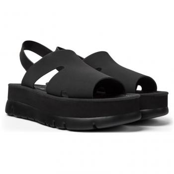 CAMPER Oruga Up - Sandals for Women - Black, size 35, Smooth leather