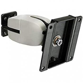 Ergotron 100 Series Double Pivot Wall Mount for 24 LCD/TV, Black/Grey