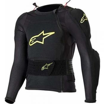Alpinestars Bionic Plus Youth Protection Jacket - Black/Fluo Yellow (S/M)