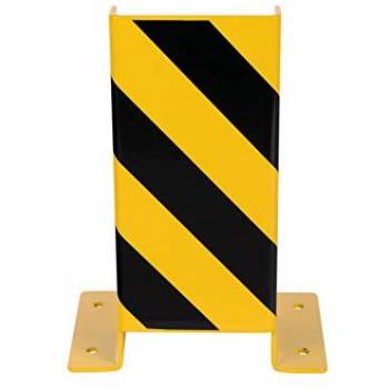Protector de Golpes Dancop U-Profile - Acero Recubierto, Certificado TÜV, 270 mm Largo, 205 mm Ancho, 400 mm Alto, Amarillo/Negro
