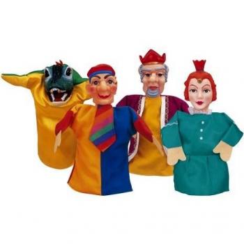 Simba- Kasperlfiguren, 4er Set Marionetas, Multicolor