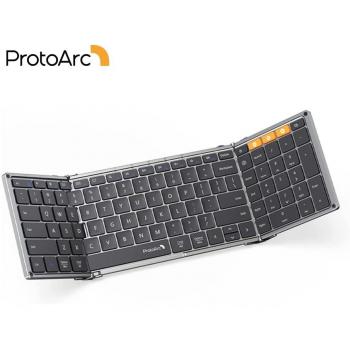 ProtoArc XK01 Portable Foldable Bluetooth Wireless Keyboard with Numeric Keypad