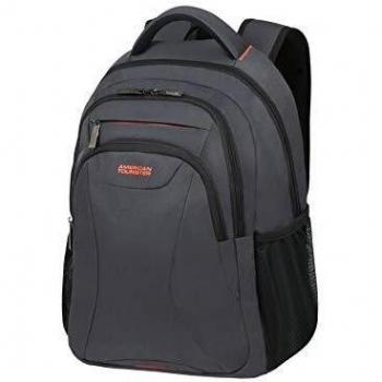 American Tourister At Work Laptop Backpack 15.6 Soft Grey/Orange with 25L Capacity