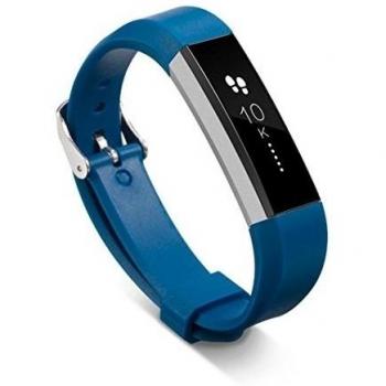 Bandas de accesorios de Fitbit alta, ihee TPE Correa Pulsera con Hebilla de repuesto para Fitbit alta, azul oscuro