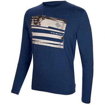 Trangoworld Book Camiseta, Hombre, Azul, L