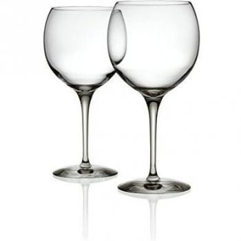 Alessi Mami XL Vasos para Vino Tinto en Vidrio cristalino, Set de 2