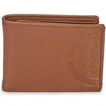 Element Daily Triple Fold Men's Wallet Brown