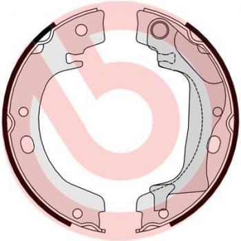 Kit de zapatas de freno BREMBO S 83 560, para frenos de tambor