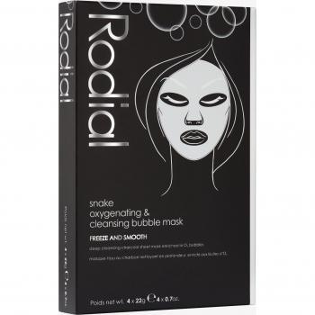 Rodial Snake Oxygenating & Cleansing Bubble Sheet Mask (4 pcs)