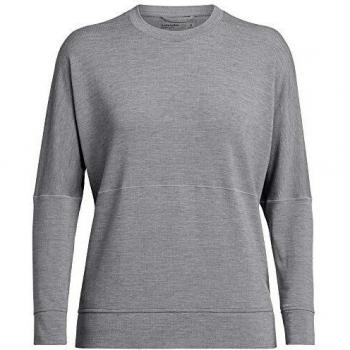 Icebreaker Momentum LS Crewe Fossil L