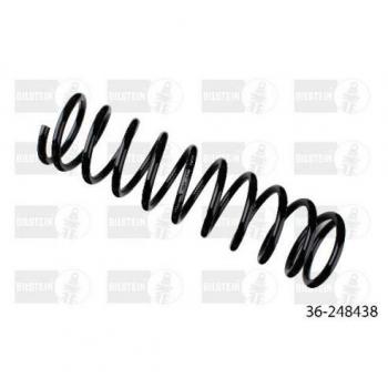 Muelle de suspensión BILSTEIN 36-248438, tipo coil spring, diseñado para mejorar la estabilidad y el manejo del vehículo, fabricado con materiales de alta calidad para una mayor durabilidad y rendimiento